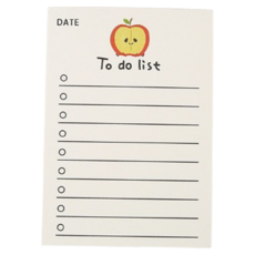 Star Store 可愛水果熊留言菜單便利貼 設計2 50頁, 1個