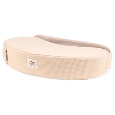 mothersbaby 幼兒用華夫格D字型哺乳枕, 淺褐色