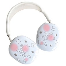 Allode 復古星星 AirPods Max 保護殼套組, 單一商品, NO.01 字母星星