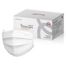 아이바나리 덴탈마스크, 50개입, 1개, 클린화이트