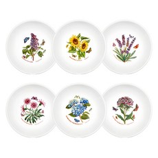 PORTmeIRION 波特玫琳恩 Botanic Garden 蝕刻湯飯碗 6件組, 1套, 混色