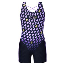 renoma 女童羅紋U型背三分半身泳裝 RN-GS2F562