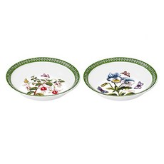 PORTmeIRION 波特玫琳恩 植物園浮雕新款碗 7吋 2入組, 1套, 隨機出貨