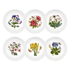 PORTmeIRION 波特玫琳恩 Botanic Garden 蝕刻堆疊新款碗6件組 直徑 9.5cm x 高 5cm, 1套, 混色