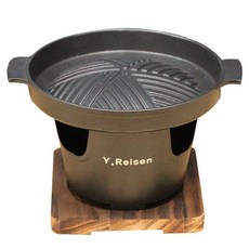 영라이즌 캠핑 가정용 개인 미니 화로 세트, 1세트