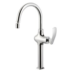 BATHROOM KNOWLEDGE 鵝頸檯上盆單孔水龍頭 6026, 1個