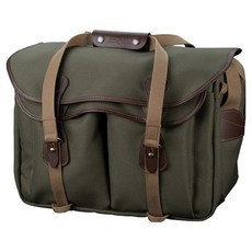 Billingham 白金漢 445 MKII 帆布相機包, 鼠尾草綠 + 巧克力色, 1個