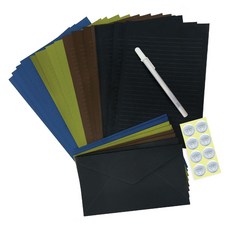 From&To 深色信紙組 FL1002-1, 1套, 混合色