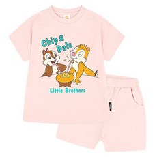 milkmile 幼兒迪士尼奇奇蒂蒂涼爽上下衣套裝