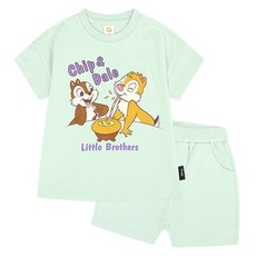 milkmile 幼兒迪士尼奇奇蒂蒂涼爽上下衣套裝