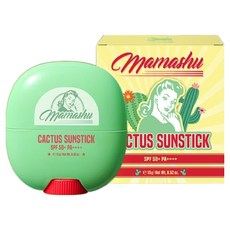 mamashu 선인장 선스틱 SPF50+ PA++++, 1개, 15g