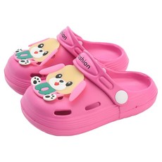 Rabbit Foot 兒童小狗圖案EVA涼鞋