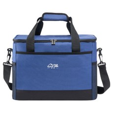 Tan Look 便攜式戶外露營保冰袋 大號, 海軍藍, 30L