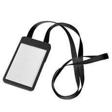 Wishflick 簡約項鍊名牌, 黑色 B款, 1個