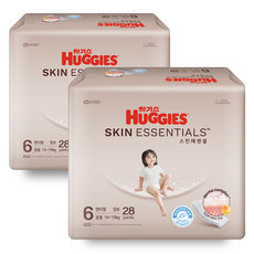 HUGGIES 好奇 Skin Essentials褲型尿布, 第6階段, 56片