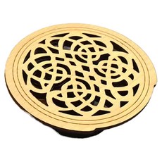 Toppia 夜間吉他演奏防噪音音孔蓋 A 木質, 1個