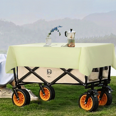 IT CLICK 露營防水桌布 綠色 180cm, 1個, 3入