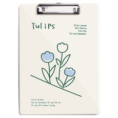 可愛設計單夾板夾 A4, 設計1, 1個