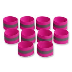 Tiss 自行車夜光帶, 10個, 粉紅色