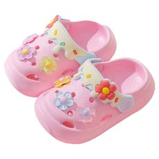 루루슈 여아용 젤플라워 EVA 샌들 BY141