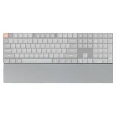 Keychron K5SE K5P K5M 矽膠手託 PR72, 灰色, 1個