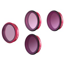 피지와이텍 DJI 오즈모 액션 UV 필터 + ND8 / 16 / 32 ND 필터 세트, 1세트, P-11B-011(UV필터), P-11B-021(ND필터)