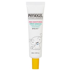 피지오겔 레드수딩 AI 시카밸런스 포어 솔루션 썬스크린 흰둥이 SPF50+ PA++++, 1개, 30ml