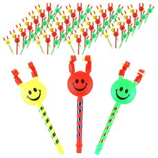 Peojum 微笑大象鼻迷你加油棒 長度 20cm x 寬度 6cm, 24個, 隨機出貨