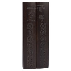 난리시스터즈 서예 종이고정 문진 블랙 셰드 25cm, 2개