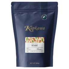 Kapkawa 花生綜合咖啡豆, 1個, 500g, 原豆(未研磨)