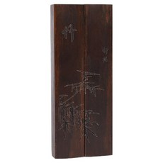 Nalli Sisters 書法紙張固定文鎮 黑色竹子 25cm, 2個