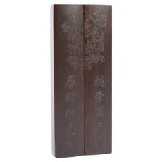 娜麗姐妹 書法用固定紙張文鎮 黑色 圖畫 30cm, 2個