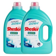 쉬슬러 타깃워시 실내건조 일반 드럼 액체세제 본품, 3.05L, 2개