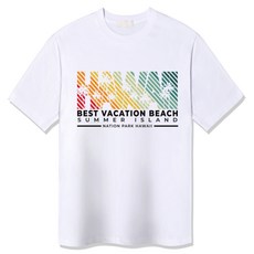 ILLUSO 透氣夏威夷標準短袖T恤