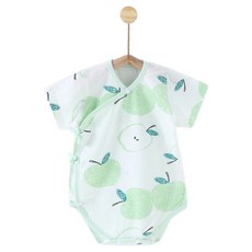 스타도어 유아용 통기성 데일리 배냇 반팔 바디수트