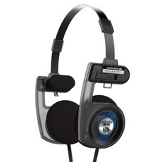 KOSS 有線耳機, 黑色, Porta Pro Utility