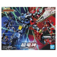 BANDAI 組裝模型 HG 勇者王我王凱牙 超龍神 5068327 經典機器人, 1盒