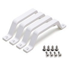 Sonjabisesang Pyeonhanhol 建築把手 P140, 4個, 白色