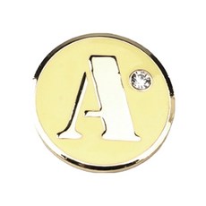 콜리스골프 뉴이니셜 클립 볼마커, A, 1개
