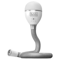 블랙앤데커 스네이크 2in1 무선 플렉서블 멀티 LED 라이트 캠핑랜턴 BDCFSL01, 1개