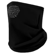 HNEX 귀걸이 스포츠 쿨마스크, 블랙, 1개