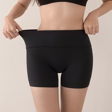 AnotherD 無痕高腰四角內褲, 黑色