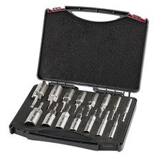 KDy 鍍鉻長起子頭套筒組 KBS-16S, 1套