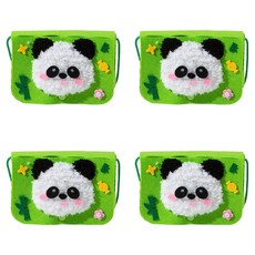 Allode 手工包包 DIY, TYPE06 熊貓, 4個