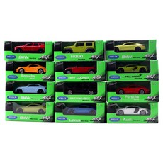 WELLY 1:60 迷你車收藏 2 套組, 1套, 混合顏色