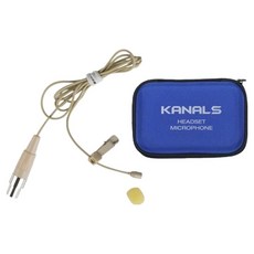 카날스 XLR 유선 3핀 마이크 미니, ET-201H, 살색