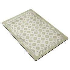 타미나요 주방 식기건조 커피머신 매트 2.5mm, 플라워 C, 1개, 1단