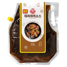 오뚜기 실쏙 데리야끼 소스 스파우트팩, 2kg, 1개