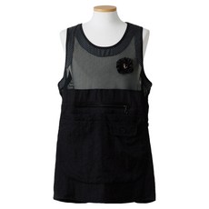 Rosa Home 雙面網眼圍裙 L, 黑色, 1個