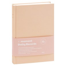 모모디 모먼트 레코드 메이드 컬러 필사노트, 썬샤인 피치, 1개